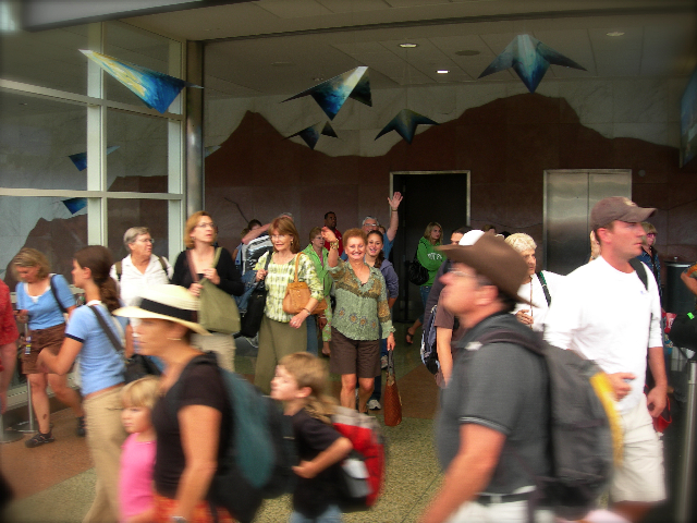 Airport arrival
