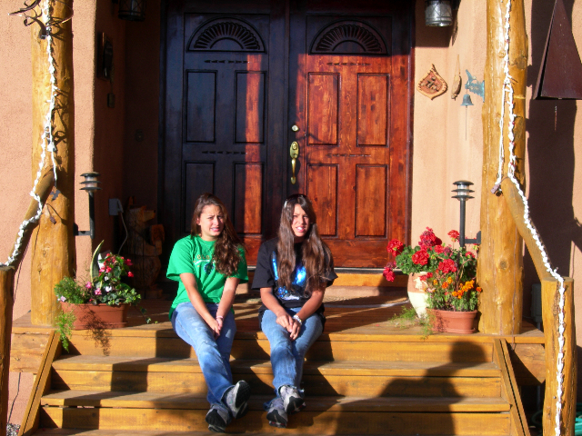 Relaxin' on the front porch
