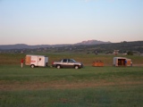 Preparing the launch site