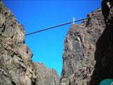 Bridge above tracks